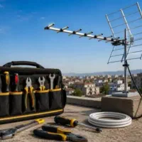 نصب انواع آنتن.ثابت.مرکزی.کردان.تعمیرات