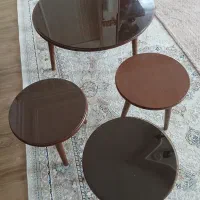 میز جلو مبلی گرد
