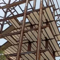 جوشکاری انواع اسکلت فلزی.ساخت سوله های سبک شیروانی