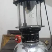 چراغ توری برنجی با شیشه اصل آلمانی