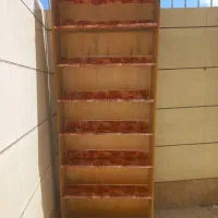 قفسه هفت ردیفه کتابخانه