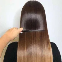 مدل مو بدون دکلره برای کراتین