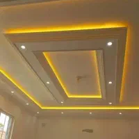گچکاری گل نومخفی بااکاسیف بدون نیازجوشکاری