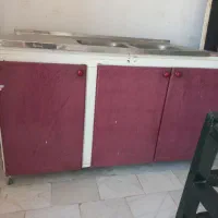 کابینت فلزی با سینگ