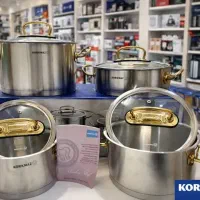 قابلمه استیل کوکماز پنکه تصفیه آب جاروبرقی همزن