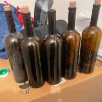 بطری شیشه ای ۸ عدد
