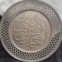 سینی قلم کاری مسی قدیمی