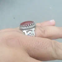 انگشتر عقیق یمنی وتسبیح عقیق