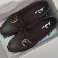 کفش زنانه طبی چرم طبیعی نادر سایز ۳۸ نو نو