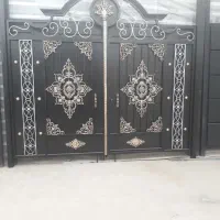 درب ویلایی ریلی1000باغی حیاطی فلاشینگ نرده3333آهنی