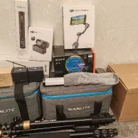استودیو و دوربین سونی a7iii و نانلایت Nanlite