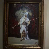 تابلو نقاشی طرح مرد مراکشی