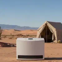 بخاری مدل هلالی چهارهزار رنگ نسکافه ای وسفید ژاپنی