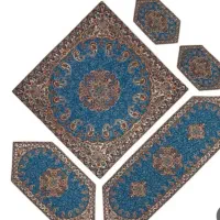 سرویس رو میزی ترمه و تابلو فرش