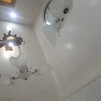 یک جفت لوستر ۳ شاخه سالم و تمیز