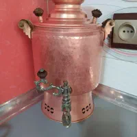 کتری مسی شیر دار