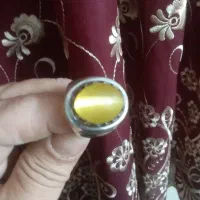 سلام انگشتر رکاب جوندار بهترین سنگ چشم ببر نقره