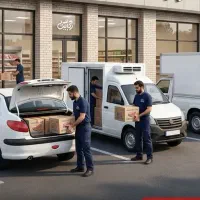 راننده سواری ، یخچال‌دار ،وانت اتاق بسته/ باماشین
