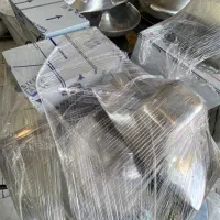 دستگاه استیل بشقابی فروشگاهی سبزی چرخدار خرد ۶۰ کن
