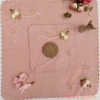 جانماز روبان دوزی و جواهردوزی