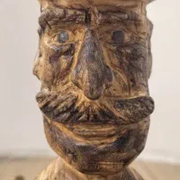 مجسمه چوبی (تندیس رضا)