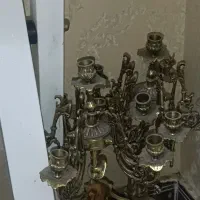 آینه و شمعدان وکنسول برنز