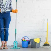 شرکت  نظافتی  خدمات،نظافتچی،راه پله