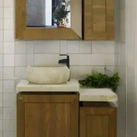 روشویی کابینتی صفحه سنگی تصویر قیمت ۶۵۰۰