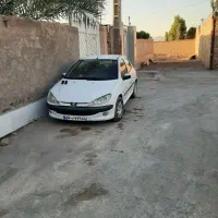 پژو ۲۰۶ سفید تمیز خانگی