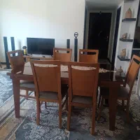 میز نهار خوری 6نفره