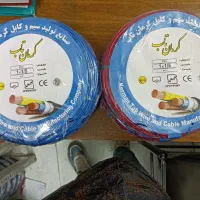 تعداد ۵ جفت سیم کرمان تاب تمام مس به فروش میرسد