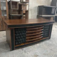 لوازم اداری کانیار میز مدیریت کارمندی پایه فلز