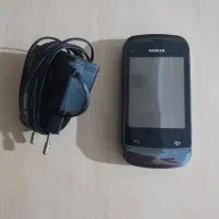 گوشی نوکیا C2 در حد نو دو سیم کارت همراه شارژر