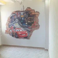 نصب کاغذ دیواری.پوستر...