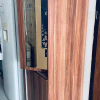 کمد ام دی اف طرح چوب دو طبقه و جاکفشی