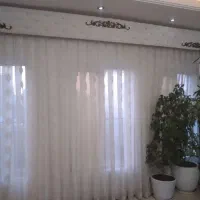 پرده نباتی با قاب یکسر