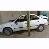 فروش ماشین تصادفی  با موتور و زیر بندی سالم