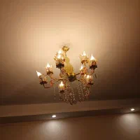 لوستر 5 شاخه ده شعله