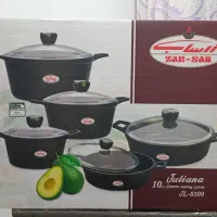 سرویس 10 تیکه قابلمه و ماهیتابه