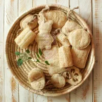 لیف بدن لوفا لایه بردار و پاکسازی پوست (چیت گلی)