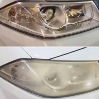 شفاف سازی و نتظیم چراغ خودرو با دستگاه