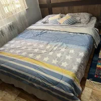 با سلام .ست تخت دونفره و فایل پنج کشو کارکرده