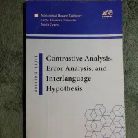 Contrastive analysis and error and hypothesis