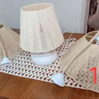 لوستر و آباژور رافیا