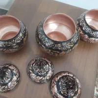 شیرینی خوری مسی قلم
