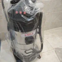 جاروبرقی صنعتی سه موتوره آب و خاک رولی
