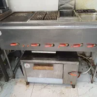 اجاق گاز مرکب،فر صندوقی