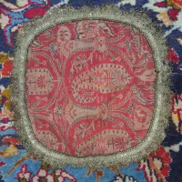 ترمه رومیزی دوره صفوی (قدمت بالای ۲۵۰ سال)