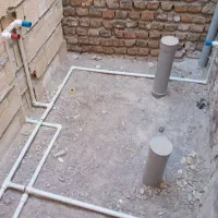 لوله کشی آب فاضلاب تخریب بازسازی رفع نم کل کرج