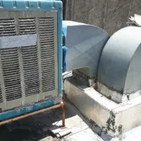 سرویس کولر آبی و تعویض دینام سوخته با نو